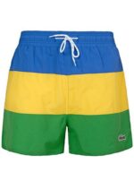 לקוסט-LACOSTE SWIM BEACH MEN - Yellow - Green - Blue
