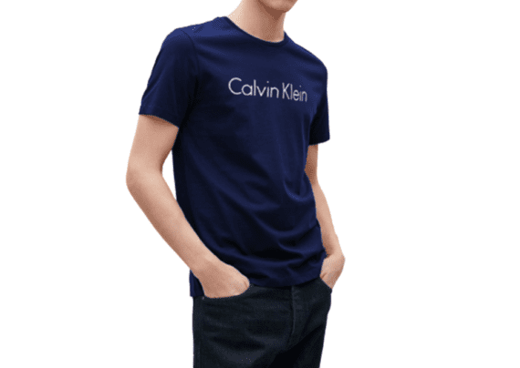 CK TSHIRT MEN-Navy Blue