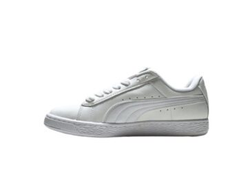 נעלי פומה-Puma Basket classic LFS-White