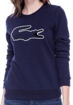 לקוסט-LACSOTE SWETER WOMEN DESGIN- NAVY BLUE