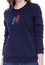 לקוסט-LACSOTE SWETER WOMEN DESGIN- NAVY BLUE