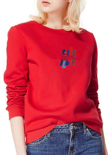 לקוסט-LACSOTE  SWETER WOMEN DESGIN- RED