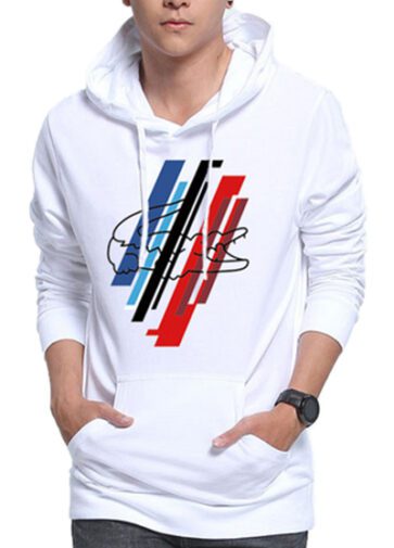 לקוסט-LACSOTE HOODIES MEN DESGIN - WHITE