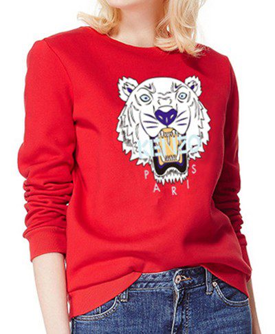 קנזו-KENZO- קנזו סווצ'רים לנשים - Red