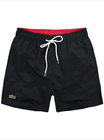לקוסט-LACOSTE SWIM BEACH MEN - Black