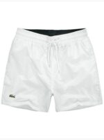 לקוסט-LACOSTE SWIM BEACH MEN - White