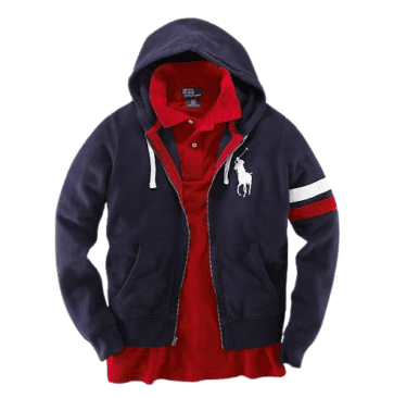 ראלף לורן-RL MEN’S JACKET HOODIES BLUE