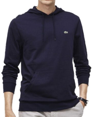 לקוסט-LACSOTE SWETER MEN DESGIN- NAVY BLUE