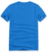 לקוסט-LACSOTE TSHIRT DESGIN MEN SHORT - Blue