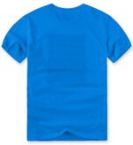 לקוסט-LACSOTE TSHIRT DESGIN MEN SHORT - Blue