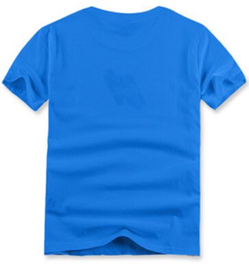 לקוסט-LACSOTE TSHIRT DESGIN MEN SHORT – Blue (2)