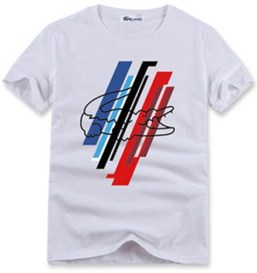 לקוסט-LACSOTE TSHIRT DESGIN MEN SHORT - White