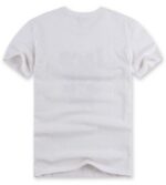 לקוסט-LACSOTE TSHIRT DESGIN MEN SHORT - White & Black Logo