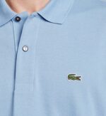 לקוסט-LACSOTE TSHIRT MEN POLO LONG - Light Steel Blue