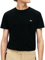 לקוסט-LACSOTE TSHIRT MEN SHORT - Black