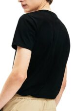 לקוסט-LACSOTE TSHIRT MEN SHORT - Black