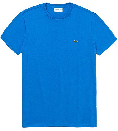 לקוסט-LACSOTE TSHIRT MEN SHORT - Blue