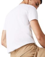 לקוסט-LACSOTE TSHIRT MEN SHORT - White