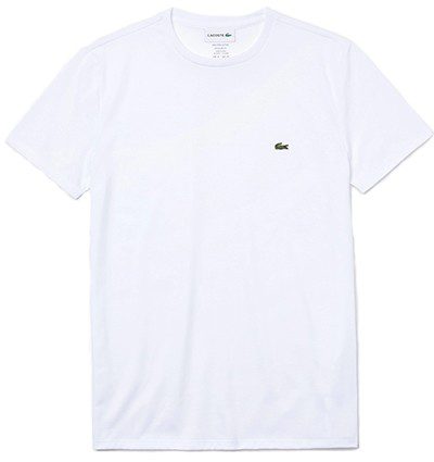 לקוסט-LACSOTE TSHIRT MEN SHORT - White