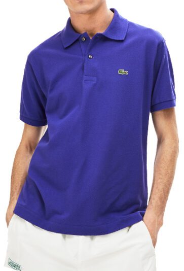 לקוסט-LACSOTE TSHIRT MEN'S POLO SHORT - Blue