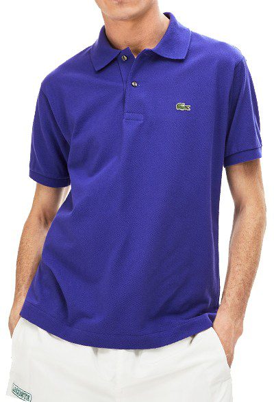 לקוסט-LACSOTE TSHIRT MEN'S POLO SHORT - Blue