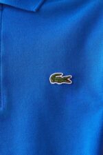 לקוסט-LACSOTE TSHIRT MEN'S POLO SHORT - Denim Blue