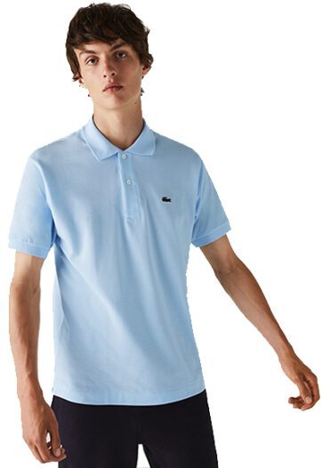 לקוסט-LACSOTE TSHIRT MEN’S POLO SHORT – Onahau Blue (1)