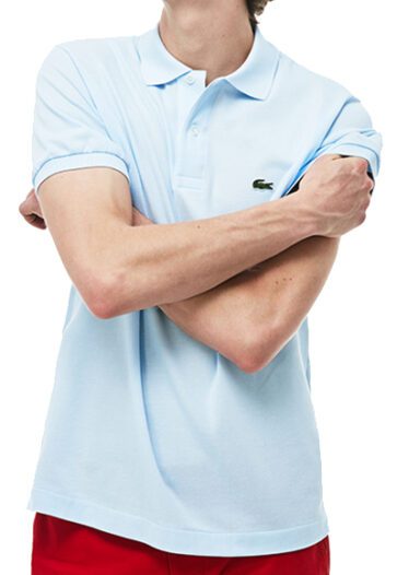 לקוסט-LACSOTE TSHIRT MEN'S POLO SHORT - Onahau Blue