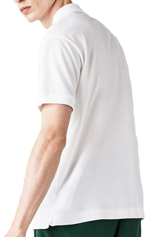 לקוסט-LACSOTE TSHIRT MEN'S POLO SHORT - White
