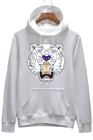 קנזו-KENZO קנזו קפוצ'ונים לגברים ונשים-White