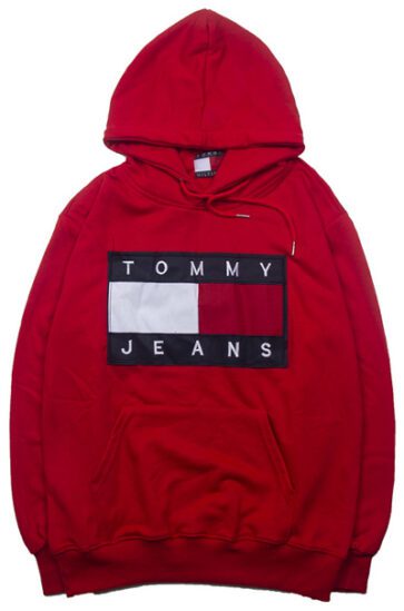 טומי הילפיגר-TOMMY SWETER MEN AND HOODIES MEN AND WOMEN - Burgundy