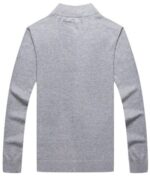 טומי הילפיגר-TOMMY SWETER ZIP MEN'S - Gray