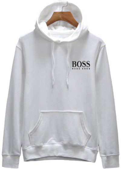 בוס-HUGO BOSS HOODIES MEN'S - White
