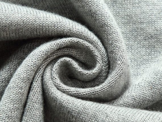 טומי הילפיגר-TOMMY TSHIRT MEN'S LONG CREW NECK- Santas Grey