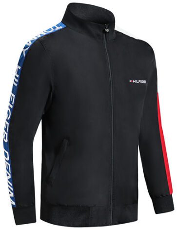 טומי הילפיגר-TOMMY JACKET - Black