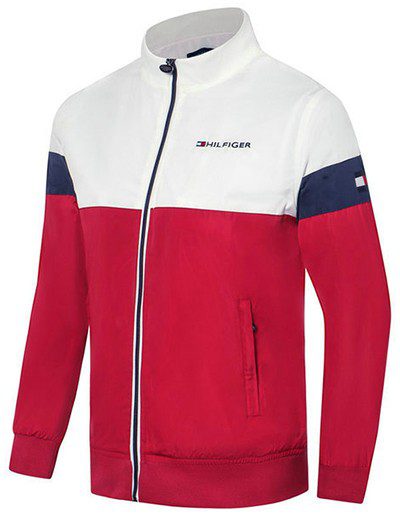 טומי הילפיגר-TOMMY JACKET - RED BLUE & WHITE