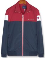 טומי הילפיגר-TOMMY JACKET - Red & Nave Blue