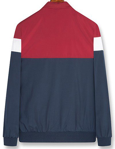 טומי הילפיגר-TOMMY JACKET - Red & Nave Blue
