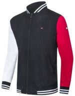 טומי הילפיגר-TOMMY JACKET - White Red & Black