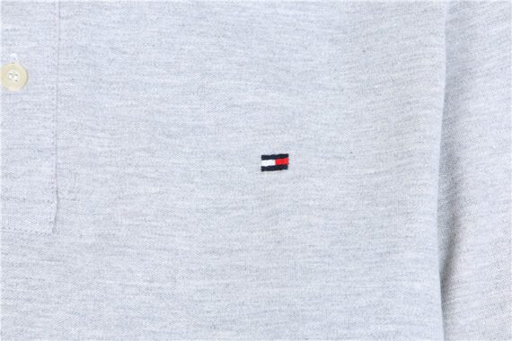 טומי הילפיגר-TOMMY POLO LONG MEN'S - Gray