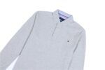 טומי הילפיגר-TOMMY POLO LONG MEN'S - Gray