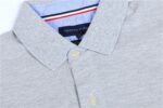 טומי הילפיגר-TOMMY POLO LONG MEN'S - Gray