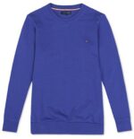טומי הילפיגר-TOMMY SWETER LIKE HOODIES MEN'S - Blue