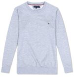 טומי הילפיגר-TOMMY SWETER LIKE HOODIES MEN'S - Gray