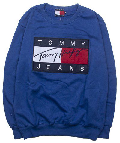 טומי הילפיגר-TOMMY SWETER MEN AND HOODIES MEN AND WOMEN - Blue