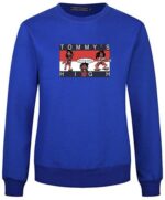 טומי הילפיגר-TOMMY SWETER MEN AND HOODIES MEN AND WOMEN - Blue