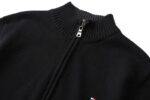 טומי הילפיגר-TOMMY SWETER ZIP MEN'S - Black
