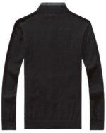 טומי הילפיגר-TOMMY SWETER ZIP MEN'S - Black