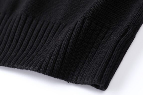 טומי הילפיגר-TOMMY SWETER ZIP MEN'S - Black