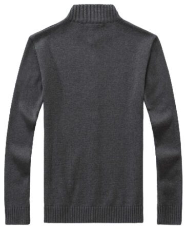 TOMMY SWETER ZIP MEN’S – Dip Gray (2)